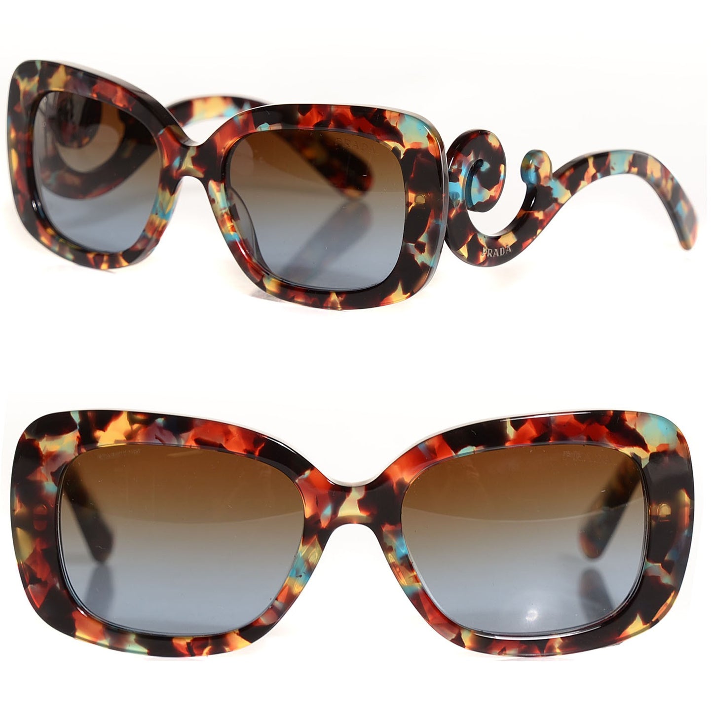 Baroque Sunglasses SPR 270 Tortoise Blue