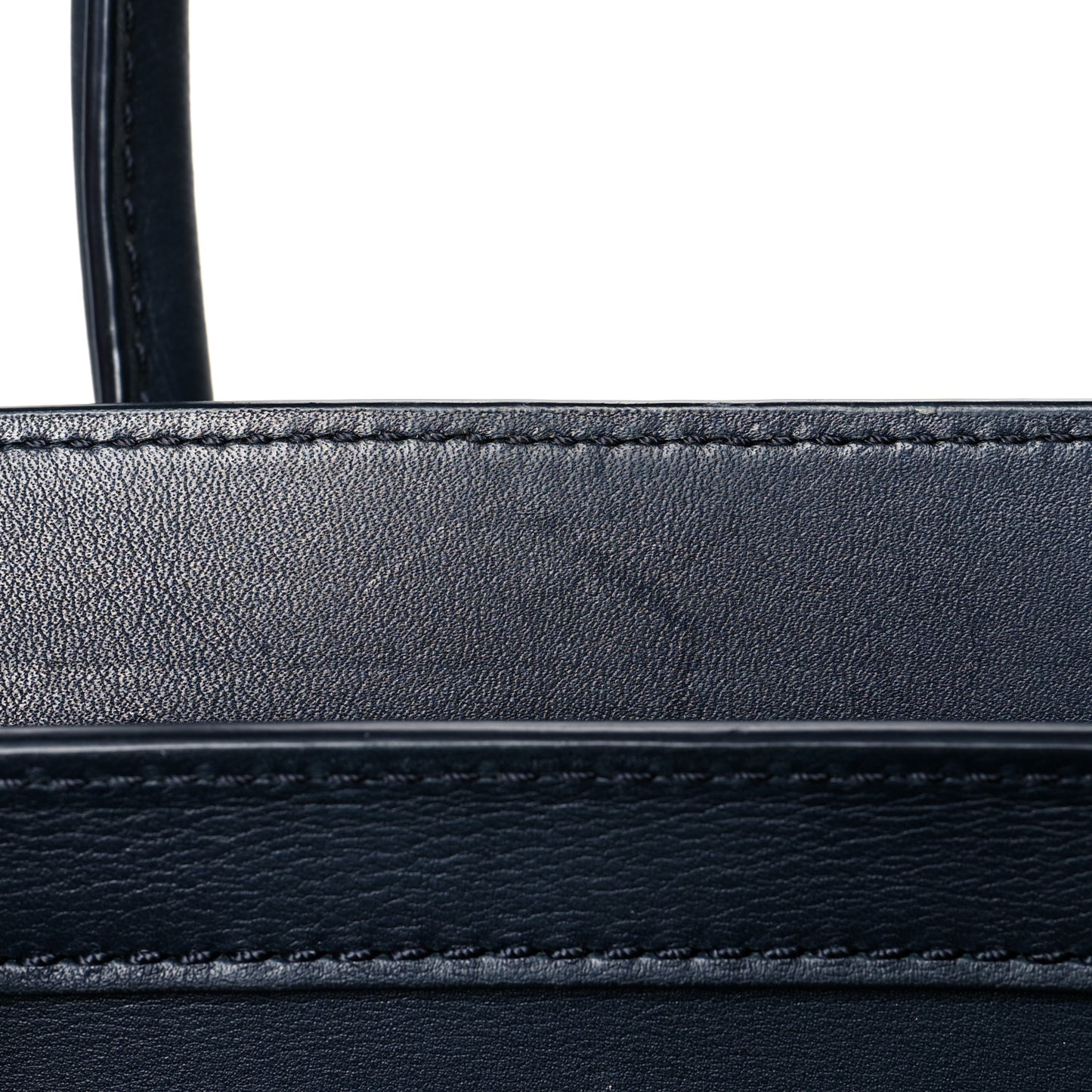 Smooth Calfskin Micro Luggage Navy