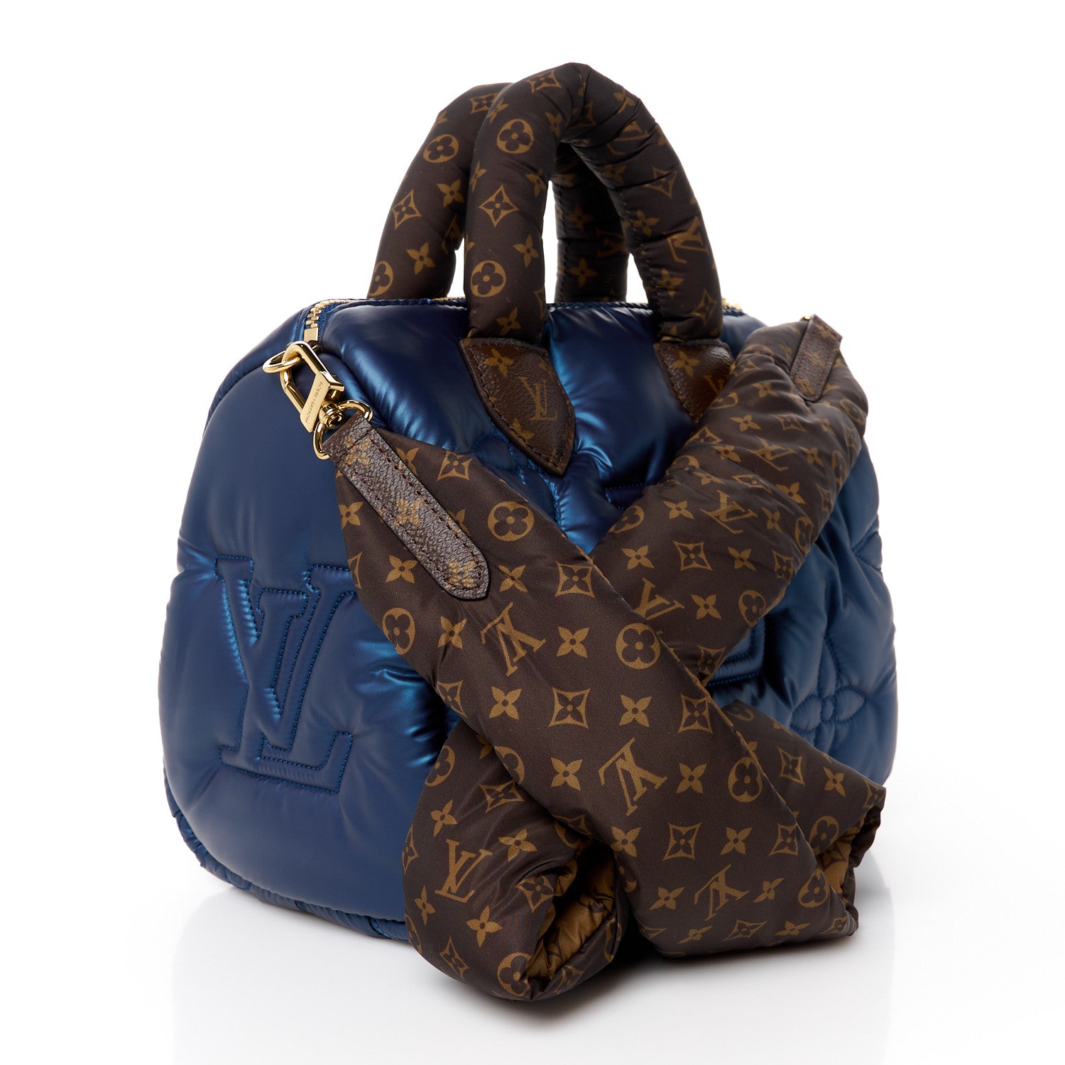 Louis Vuitton Econyl Mini Monogram Pillow Speedy Bandouliere 25 Navy 3 of 9
