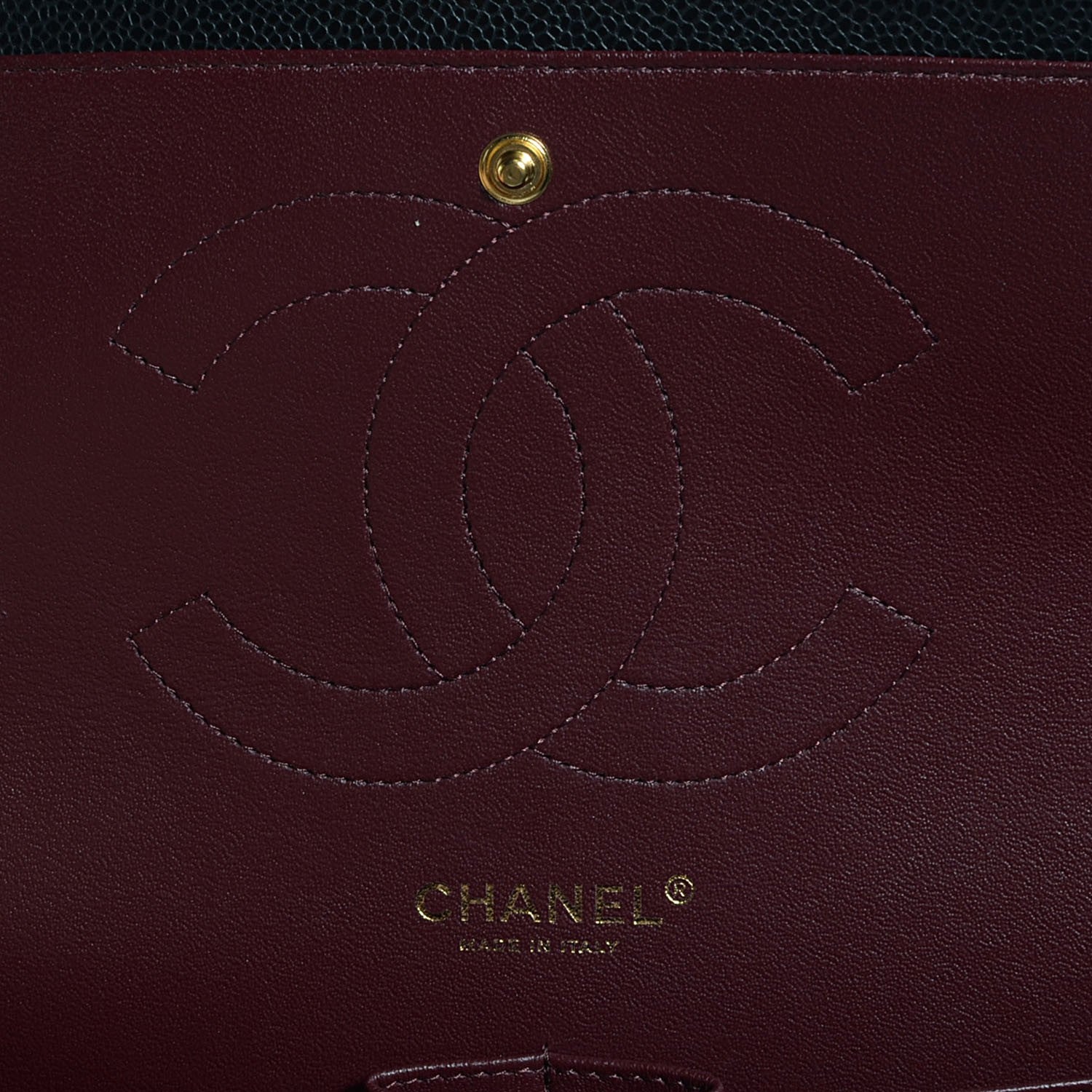 Chanel Caviar Quilted Jumbo Double Flap Black 7 of 9