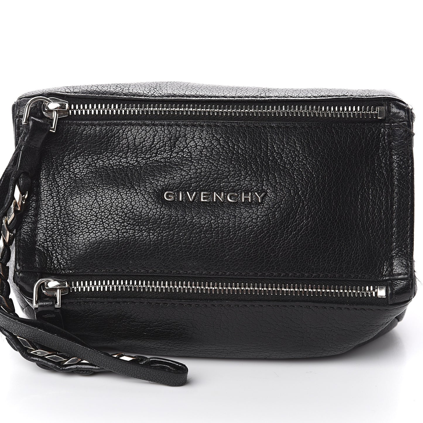 Sugar Goatskin Pandora Wristlet Black