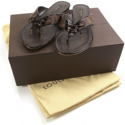 Louis Vuitton Damier Flip Flop Thong Sandals 5 of 8