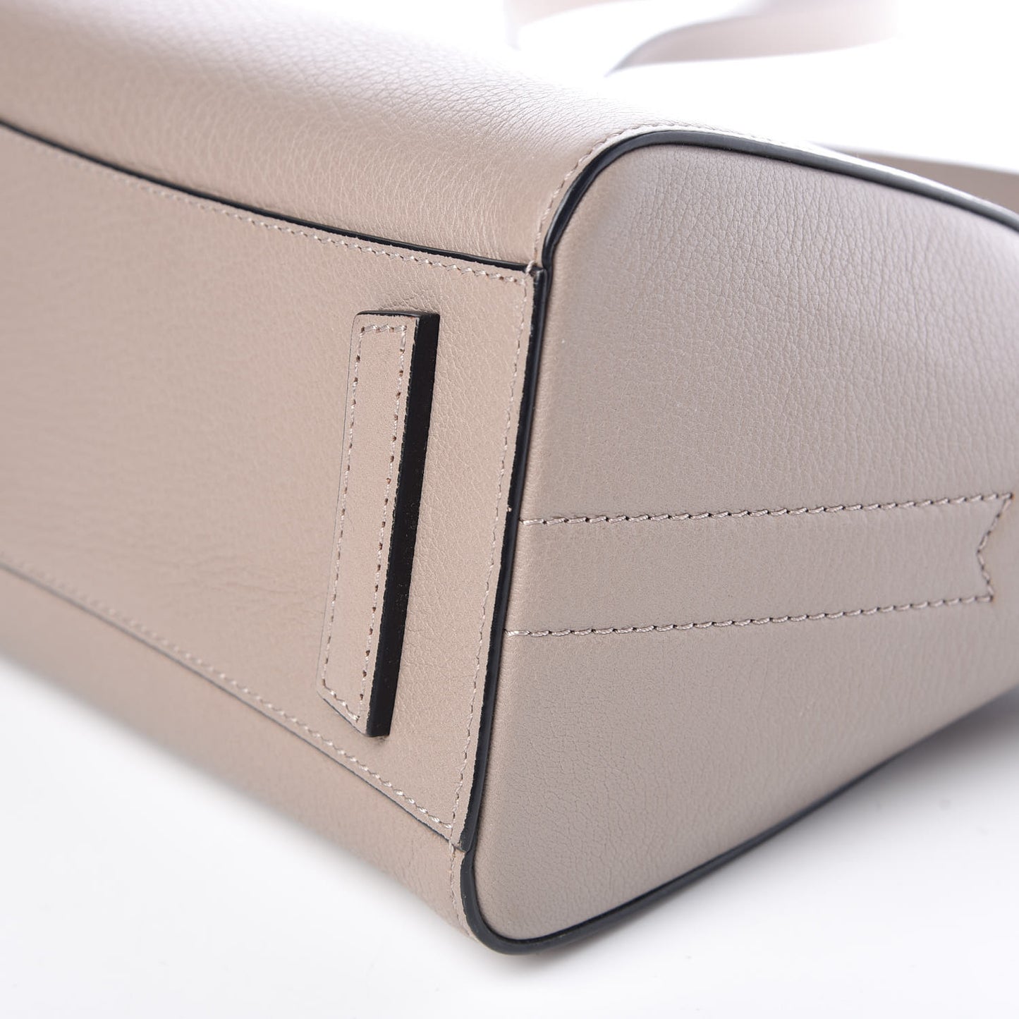 Sugar Goatskin Mini Antigona Mastic
