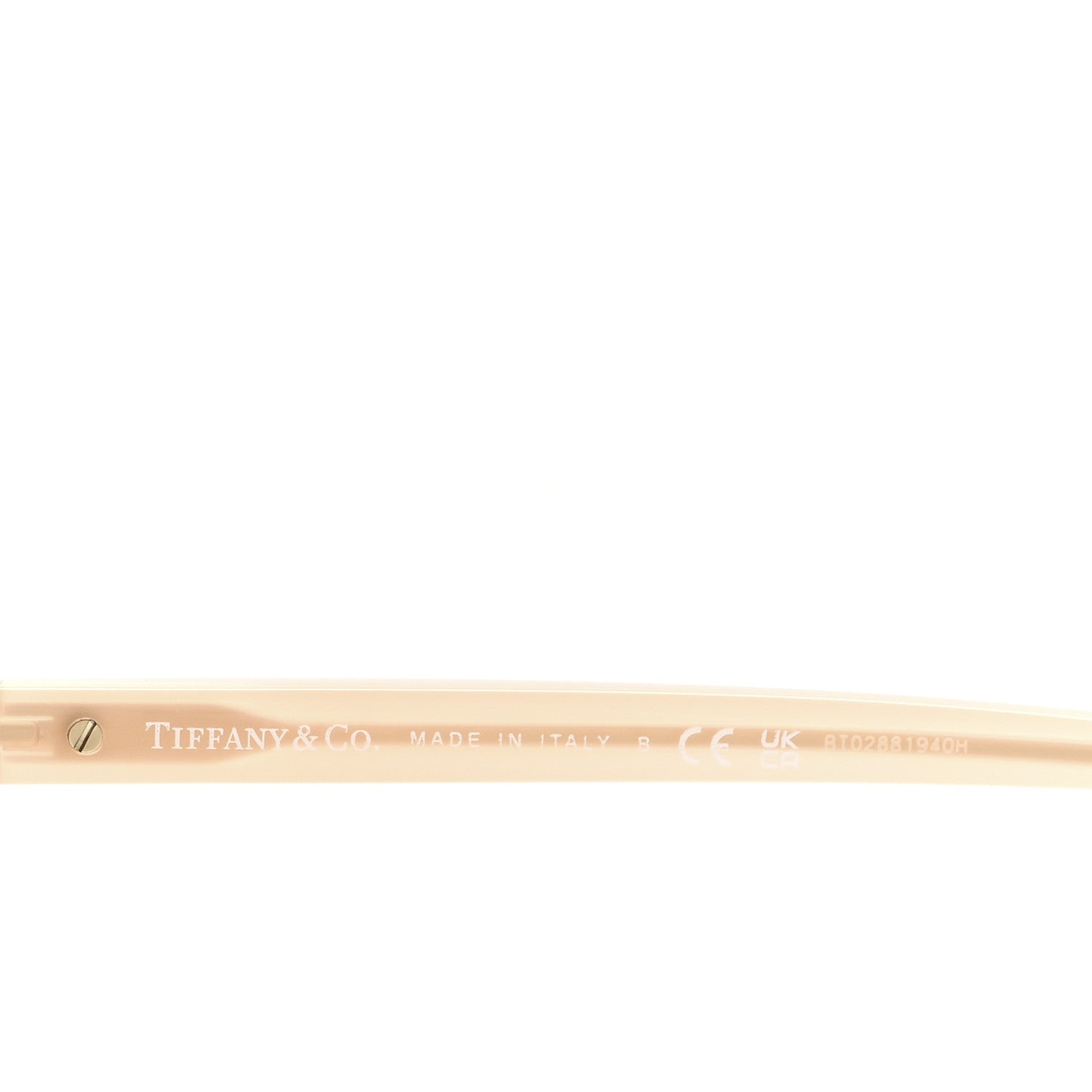 Tiffany Acetate HardWear Oval Sunglasses TF4242D Opal Nude Pink 5 of 7