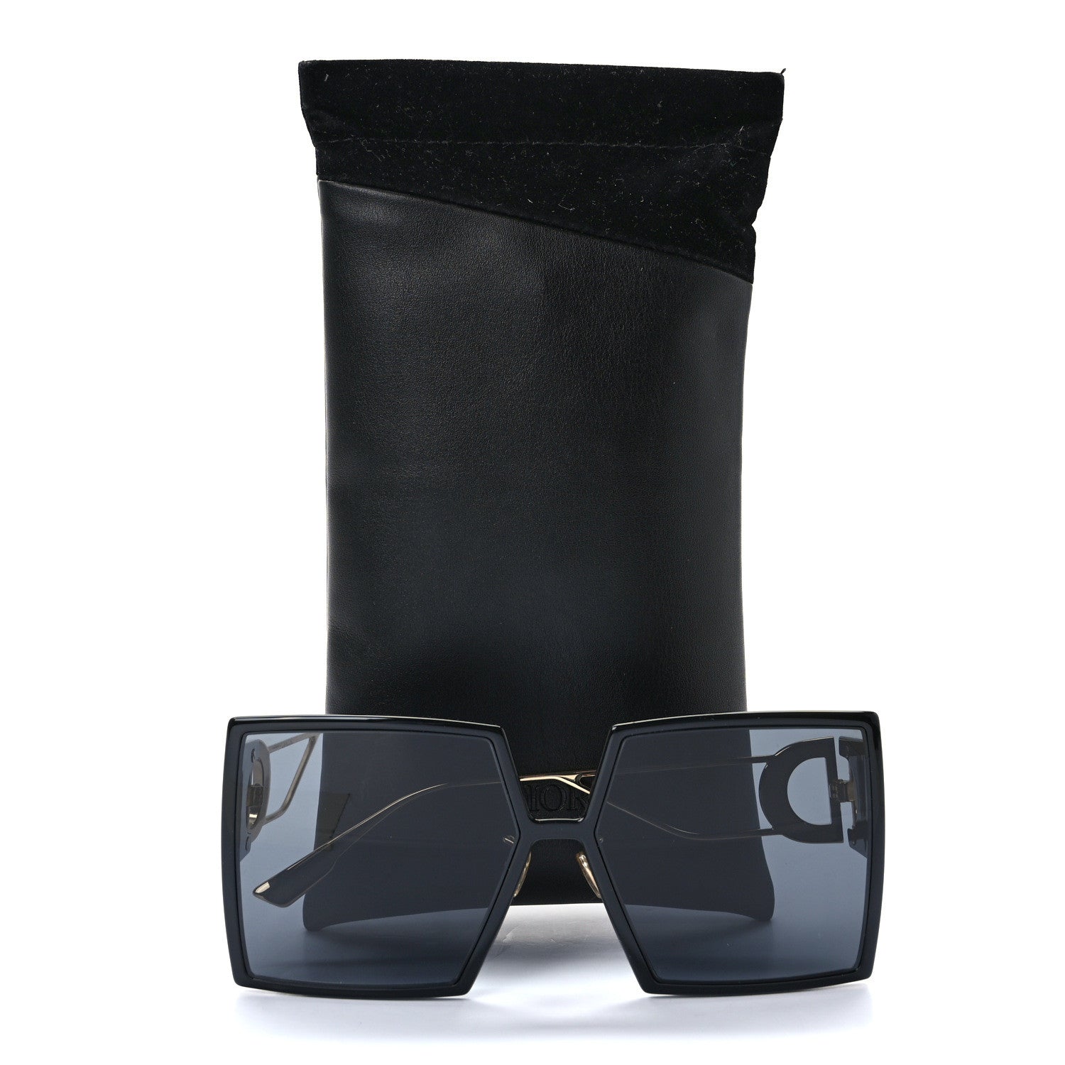 Christian Dior Square 30 Montaigne Sunglasses Black 9 of 9
