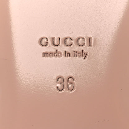 Gucci Crocodile Nojum Blondie Slide Sandals 36 Black 8 of 12