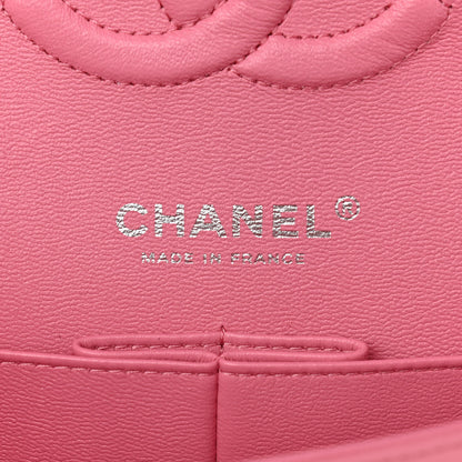 Chanel Lambskin Quilted Medium Double Flap Pink 5 of 9