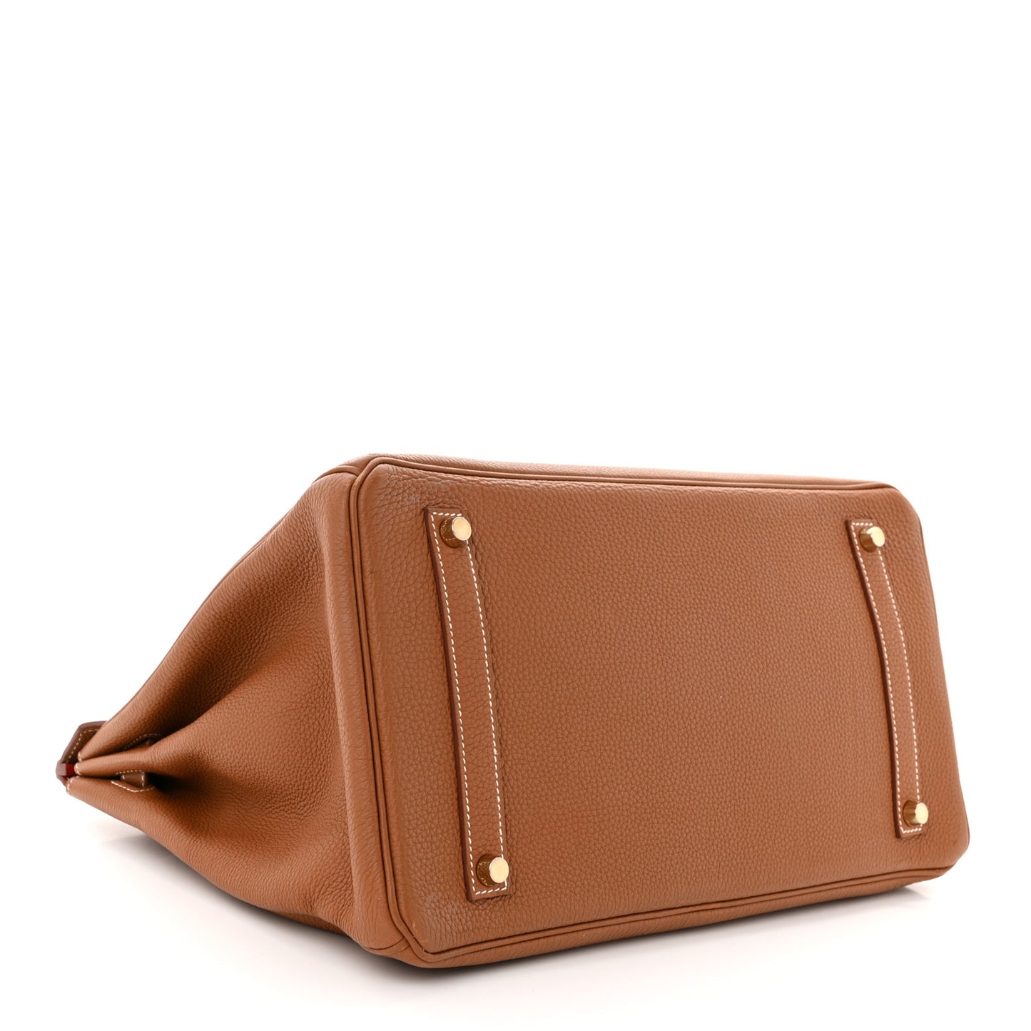 Togo Verso Birkin 35 Gold Geranium