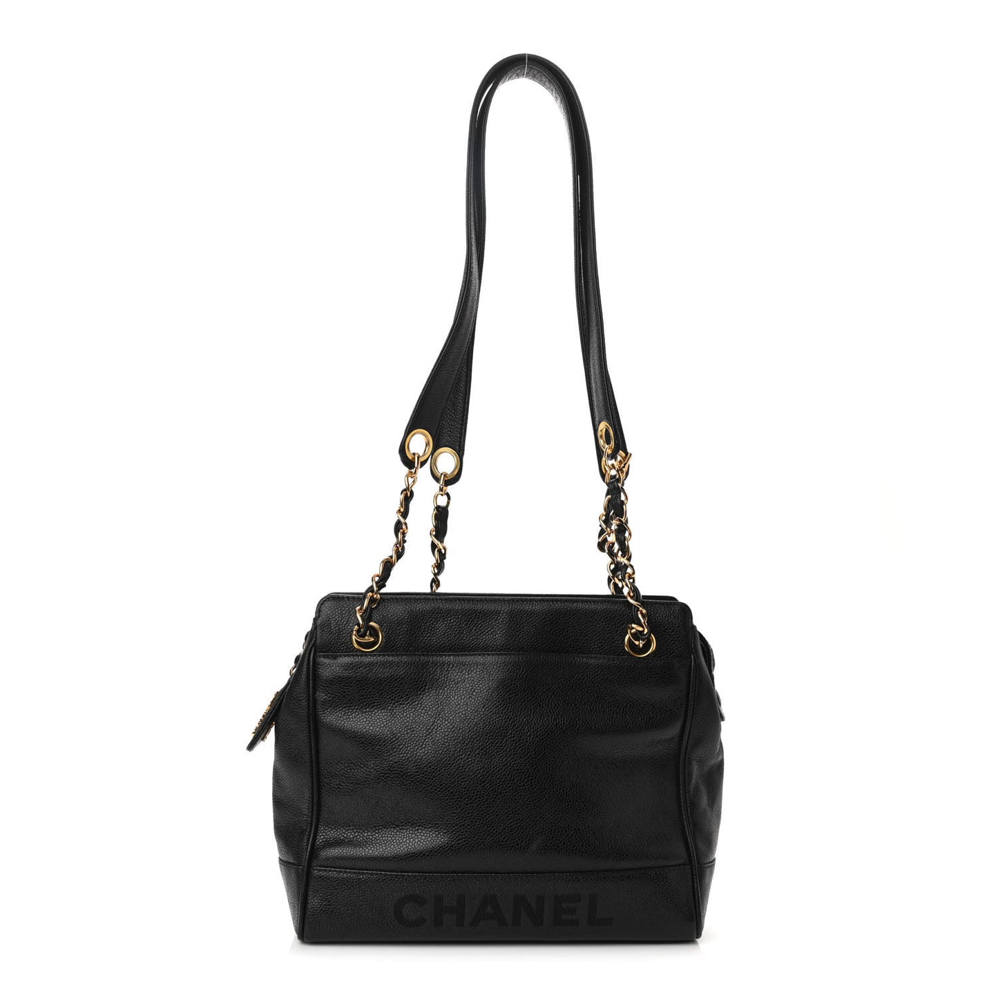 Caviar Shoulder Bag Black