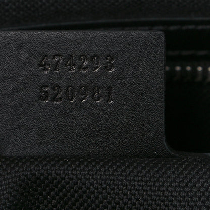 Gucci Soft GG Supreme Monogram Web Belt Bag Black Grey 7 of 13