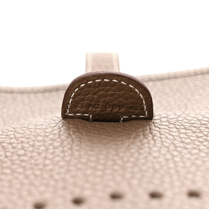 Hermes Taurillon Clemence Evelyne III PM Etoupe 8 of 15