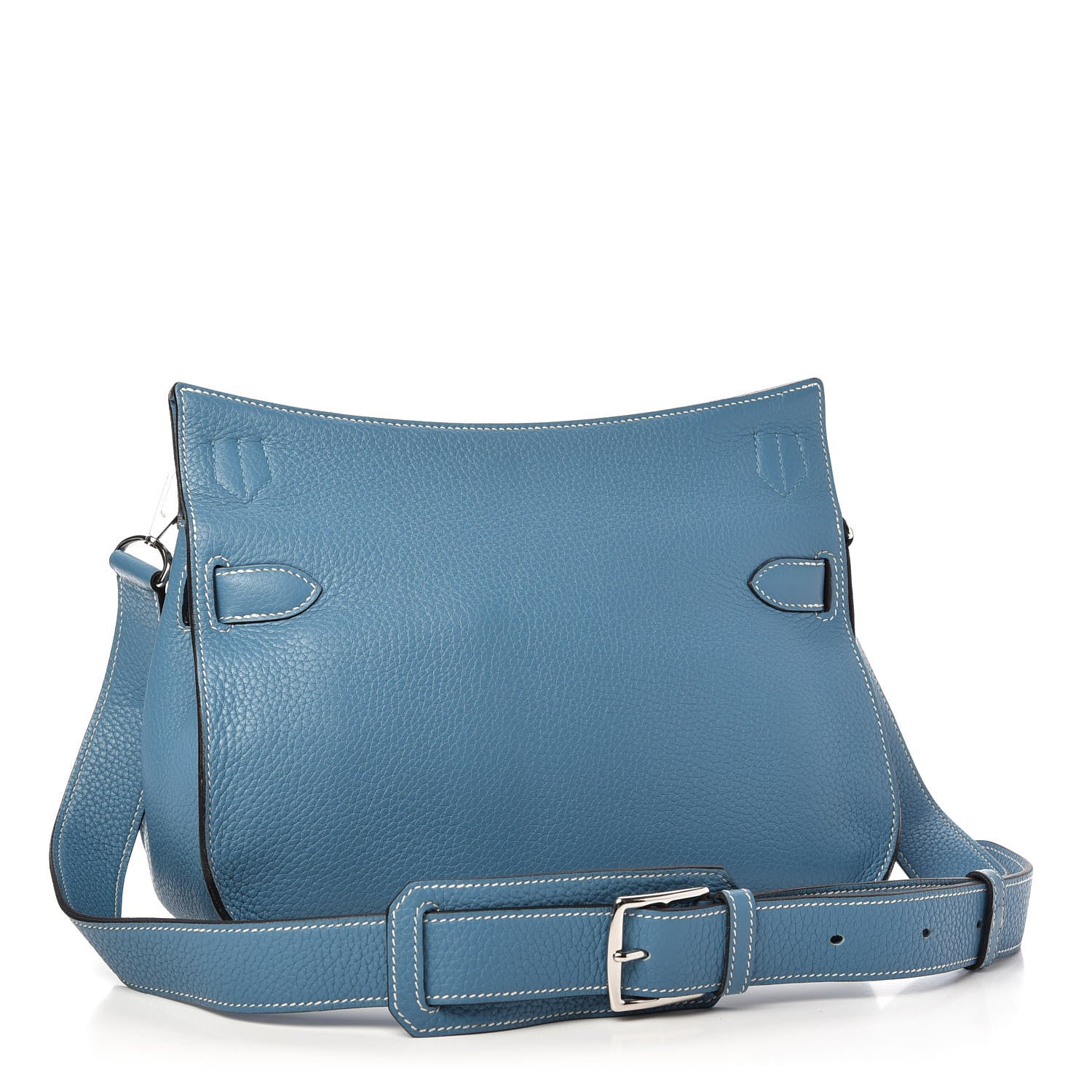 Hermes Taurillon Clemence Jypsiere 31 Blue Jean 3 of 9