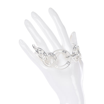 Tiffany Sterling Silver Atlas Link Bracelet 2 of 6