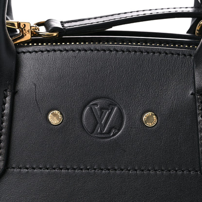 Louis Vuitton Calfskin City Steamer MM Black 15 of 20