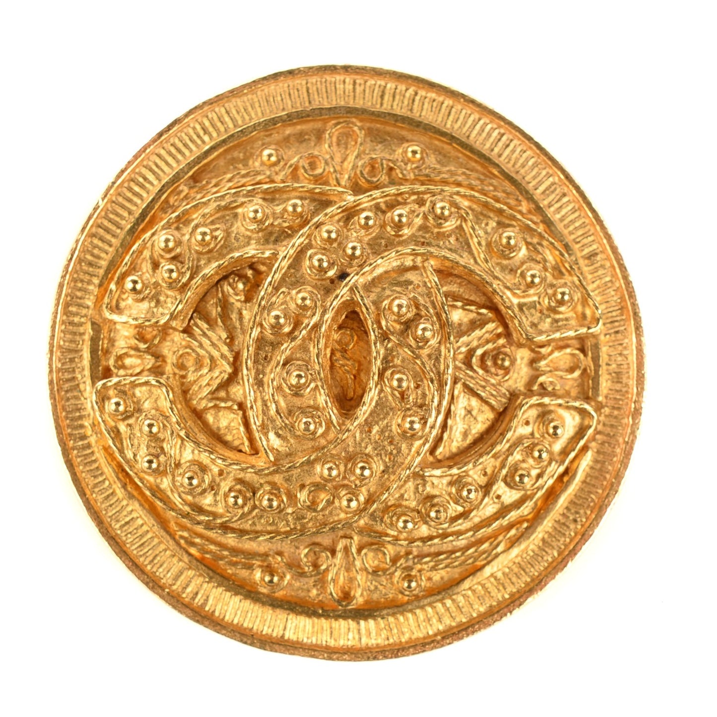 CC Brooch Gold