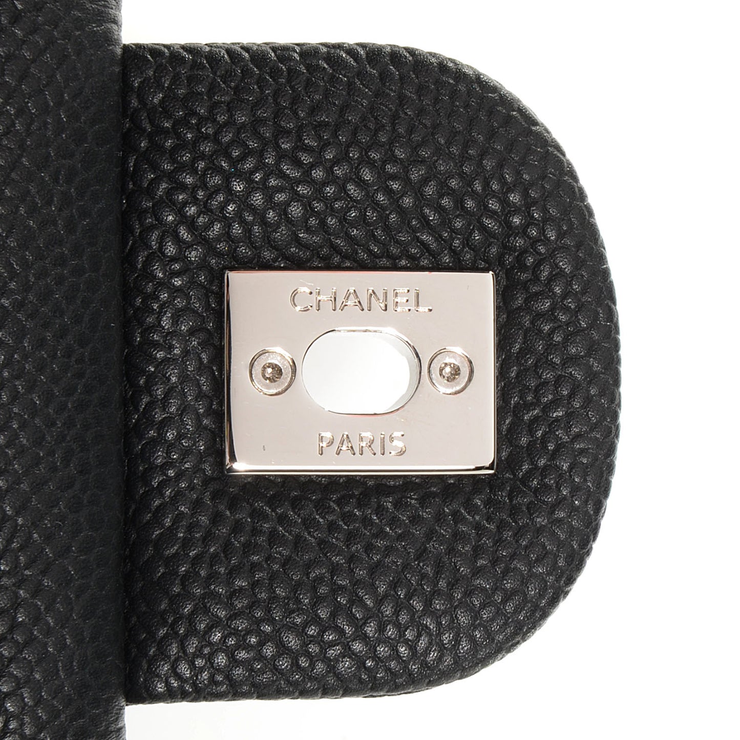 Caviar Quilted Medium Easy Flap Black