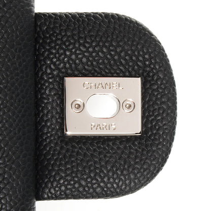 Chanel Caviar Quilted Medium Easy Flap Black 9 of 9