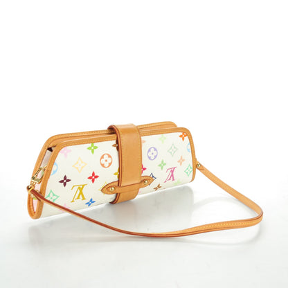 Louis Vuitton Monogram Multicolor Shirley White 3 of 7