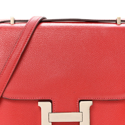 Hermes Chevre Mysore Constance 18 Rouge Piment 8 of 11