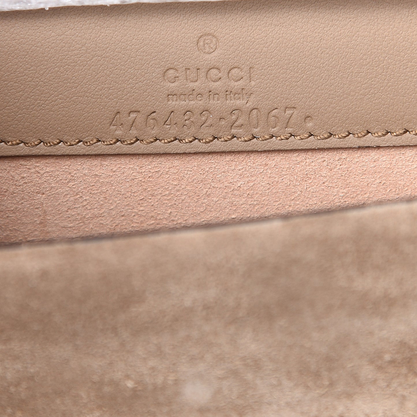 GG Supreme Monogram Super Mini Dionysus Shoulder Bag Taupe