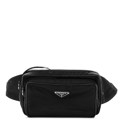 Prada Re-Nylon Saffiano Belt Bag L Black 1 of 10