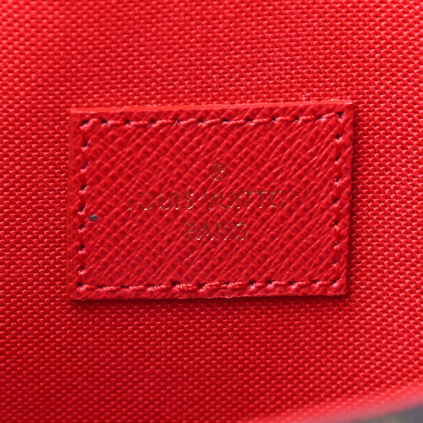 Damier Ebene Pochette Felicie Chain Wallet
