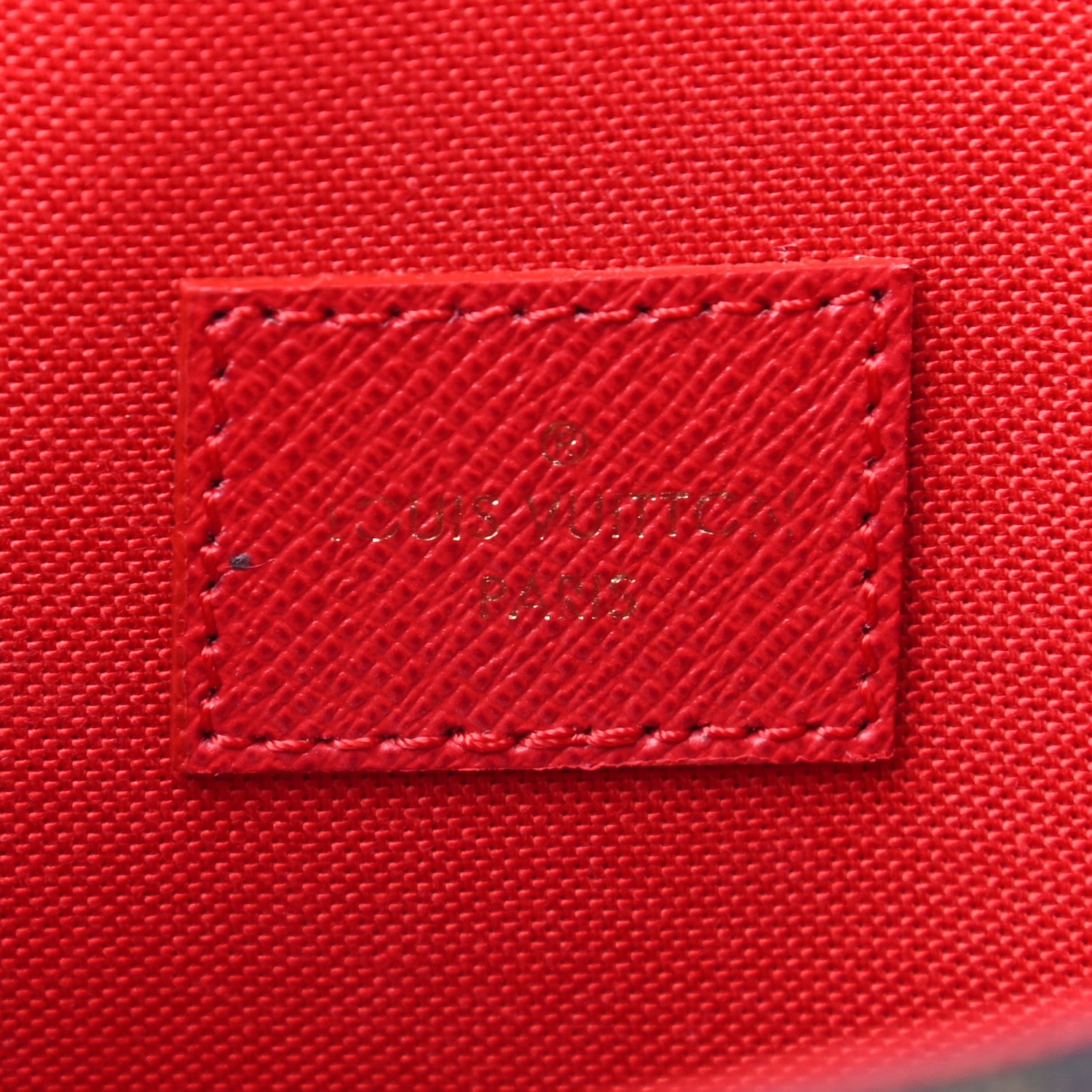 Louis Vuitton Damier Ebene Pochette Felicie Chain Wallet 5 of 6