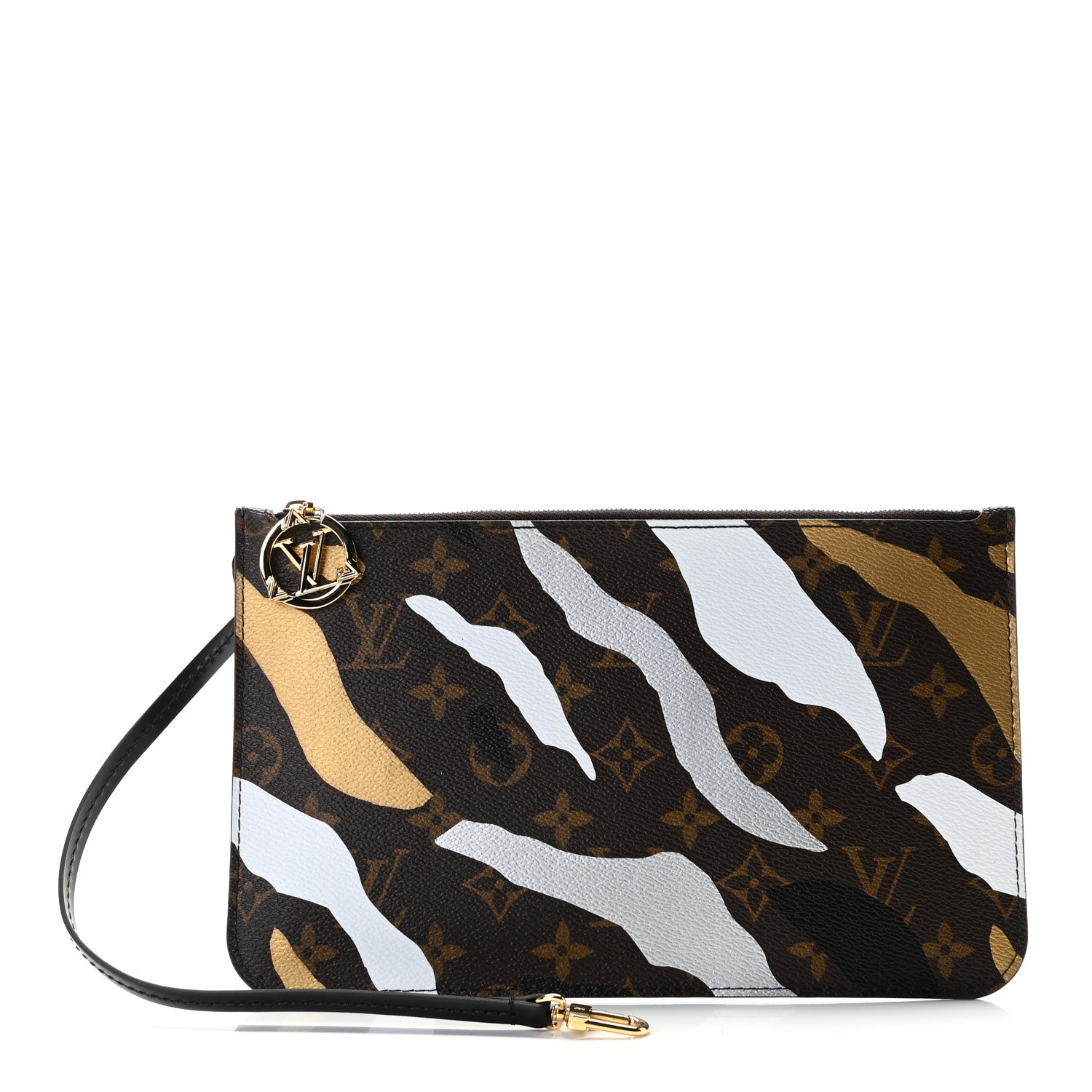 Louis Vuitton X LOL Monogram Neverfull MM GM Pochette Gold Silver 1 of 7