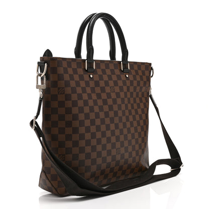 Louis Vuitton Damier Ebene Jake Tote 3 of 10
