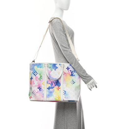 Louis Vuitton Monogram Watercolor New Tote GM Multicolor 2 of 10