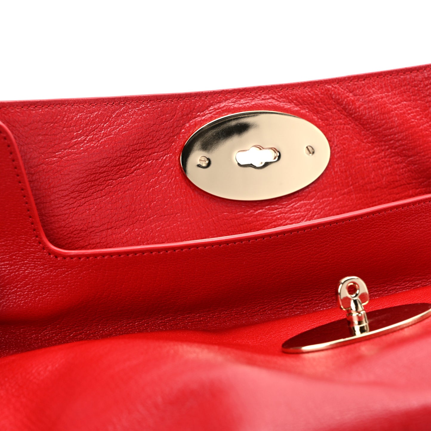Shiny Goat Clemmie Clutch Red