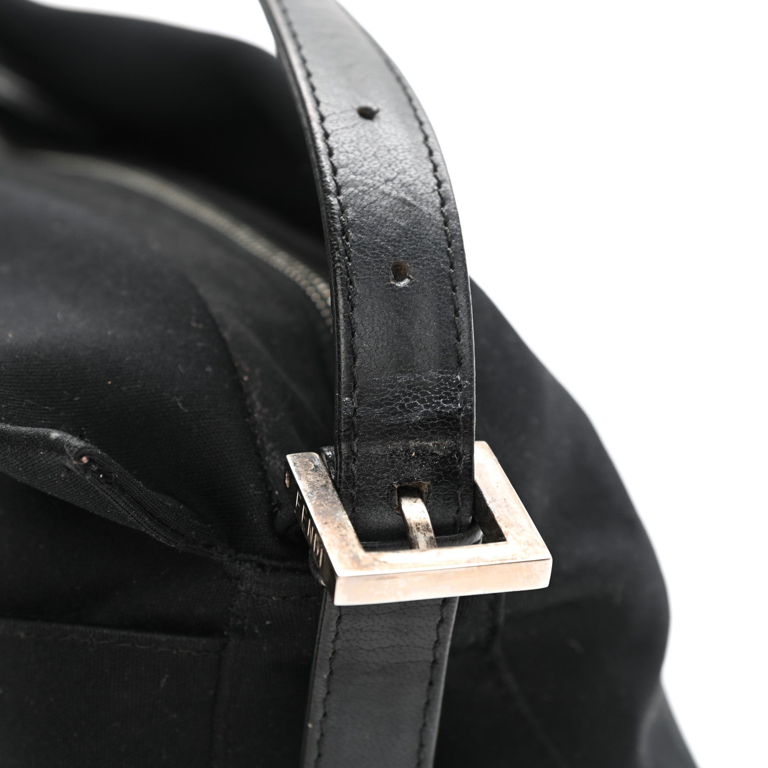 Fendi Neoprene Baguette Black 7 of 11