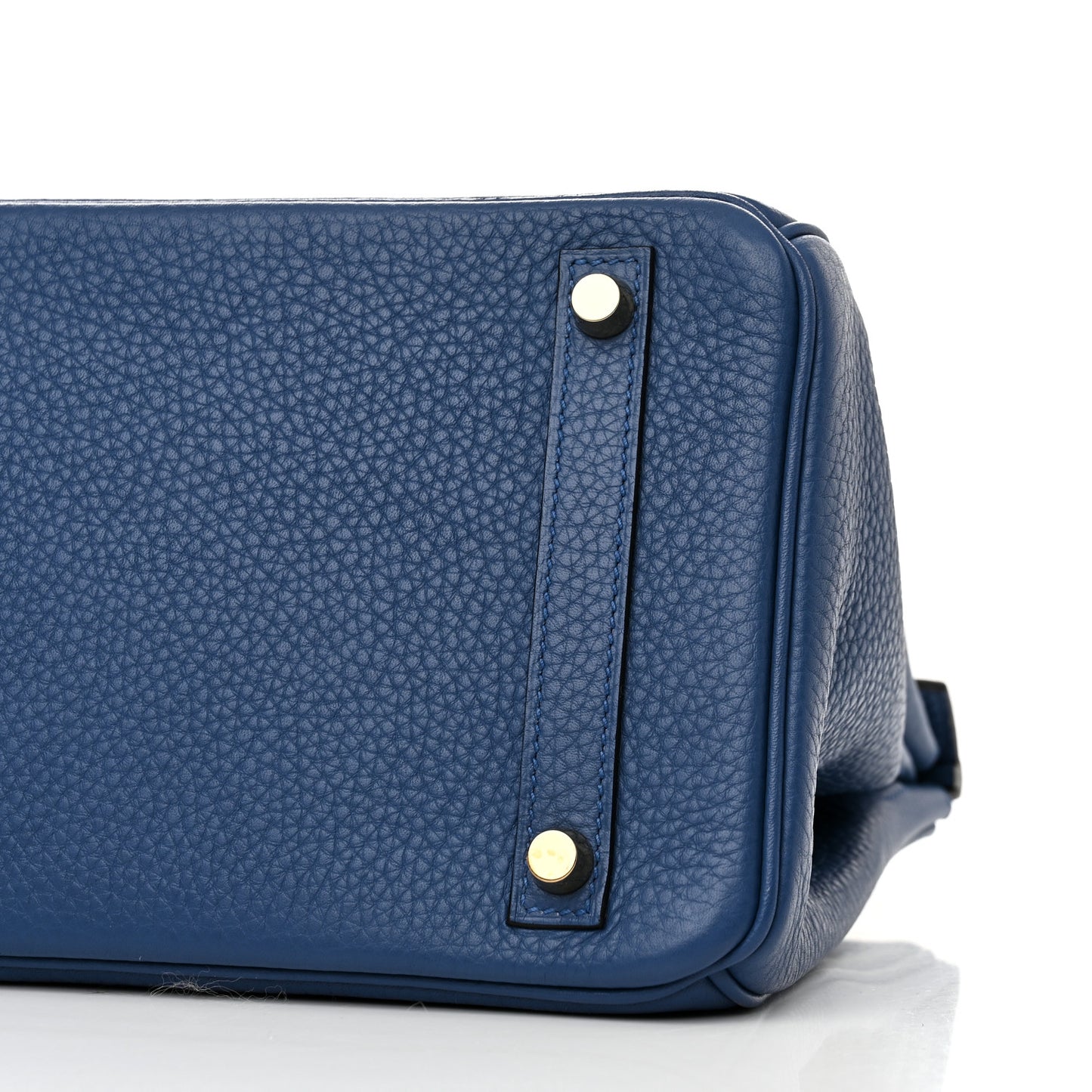 Taurillon Clemence Birkin 30 Bleu Agate