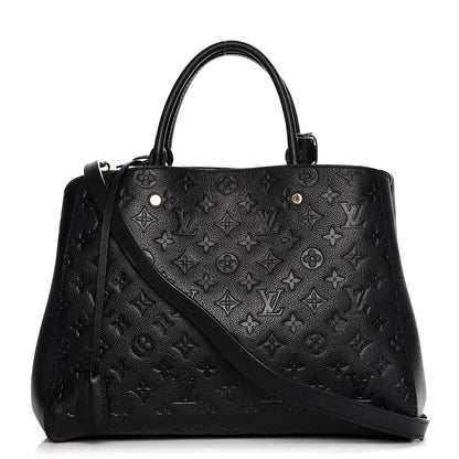 Louis Vuitton Empreinte Montaigne GM Black 1 of 10