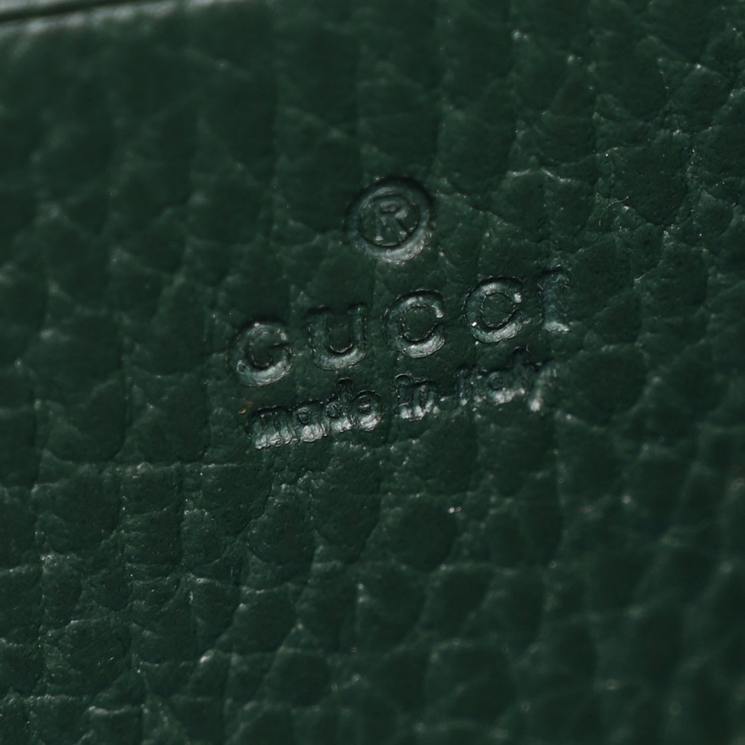 Gucci Calfskin Garden Dionysus Chain Wallet Emerald 9 of 13