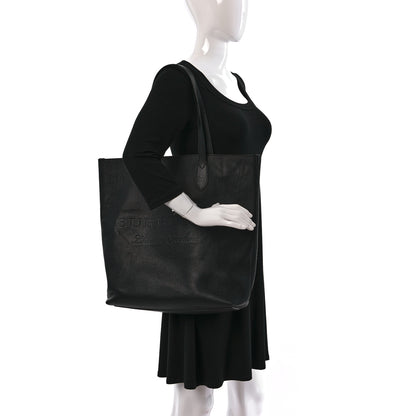 Burberry Grainy Calfskin Remington Tote Black 2 of 14