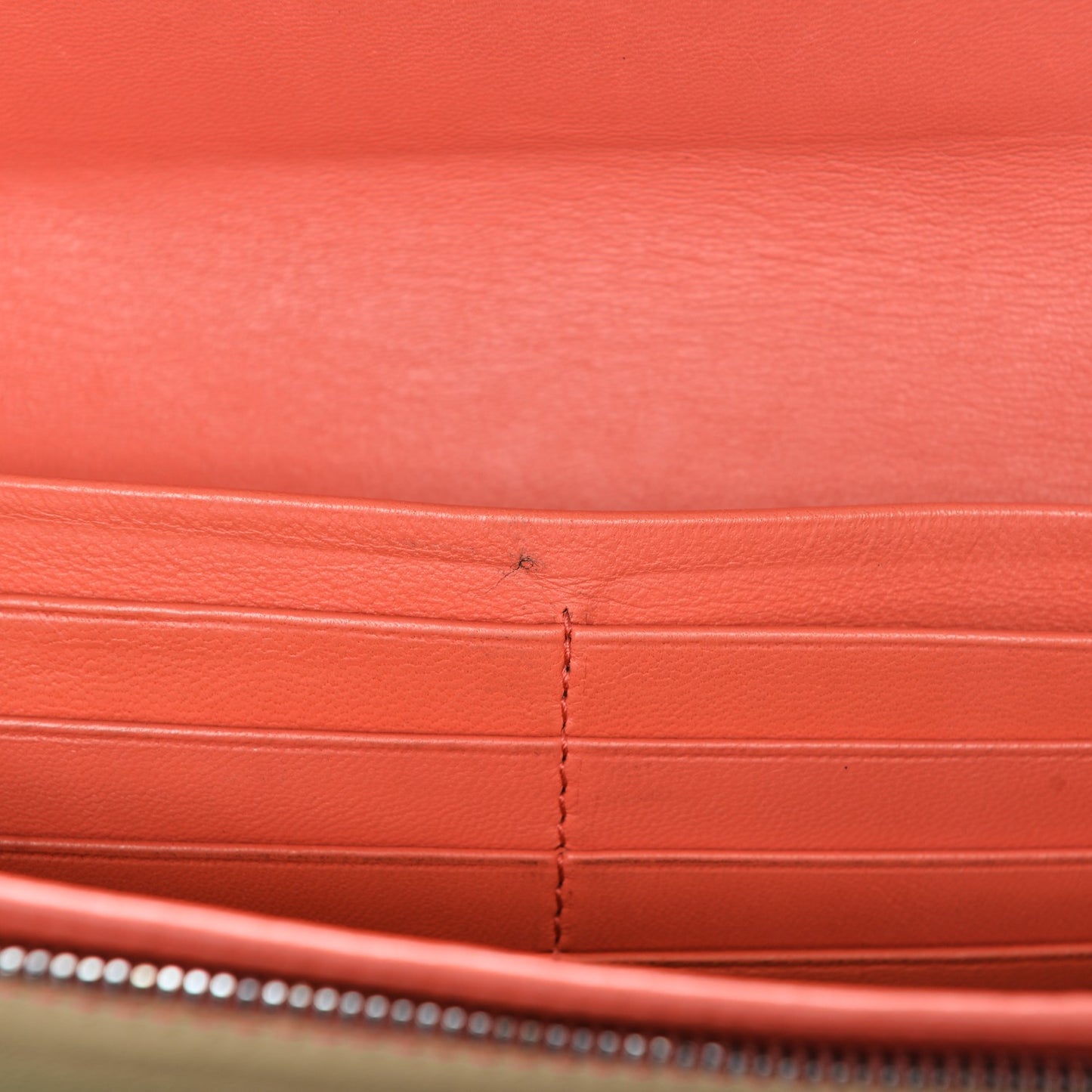 Nappa Intrecciato Continental Flap Wallet Magma