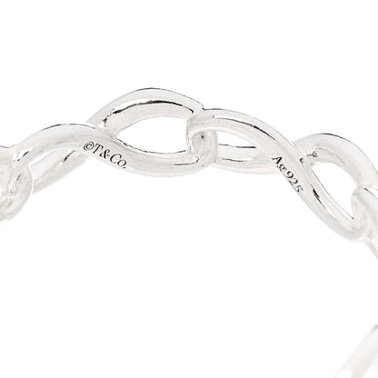 Tiffany Sterling Silver Narrow Infinity Band Ring 53 6.5 4 of 4