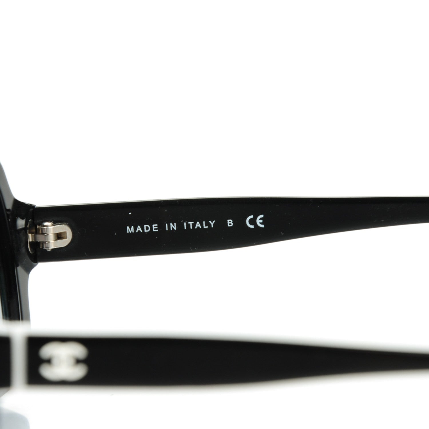 Chanel CC Logo Sunglasses 5143 Black White 3 of 4