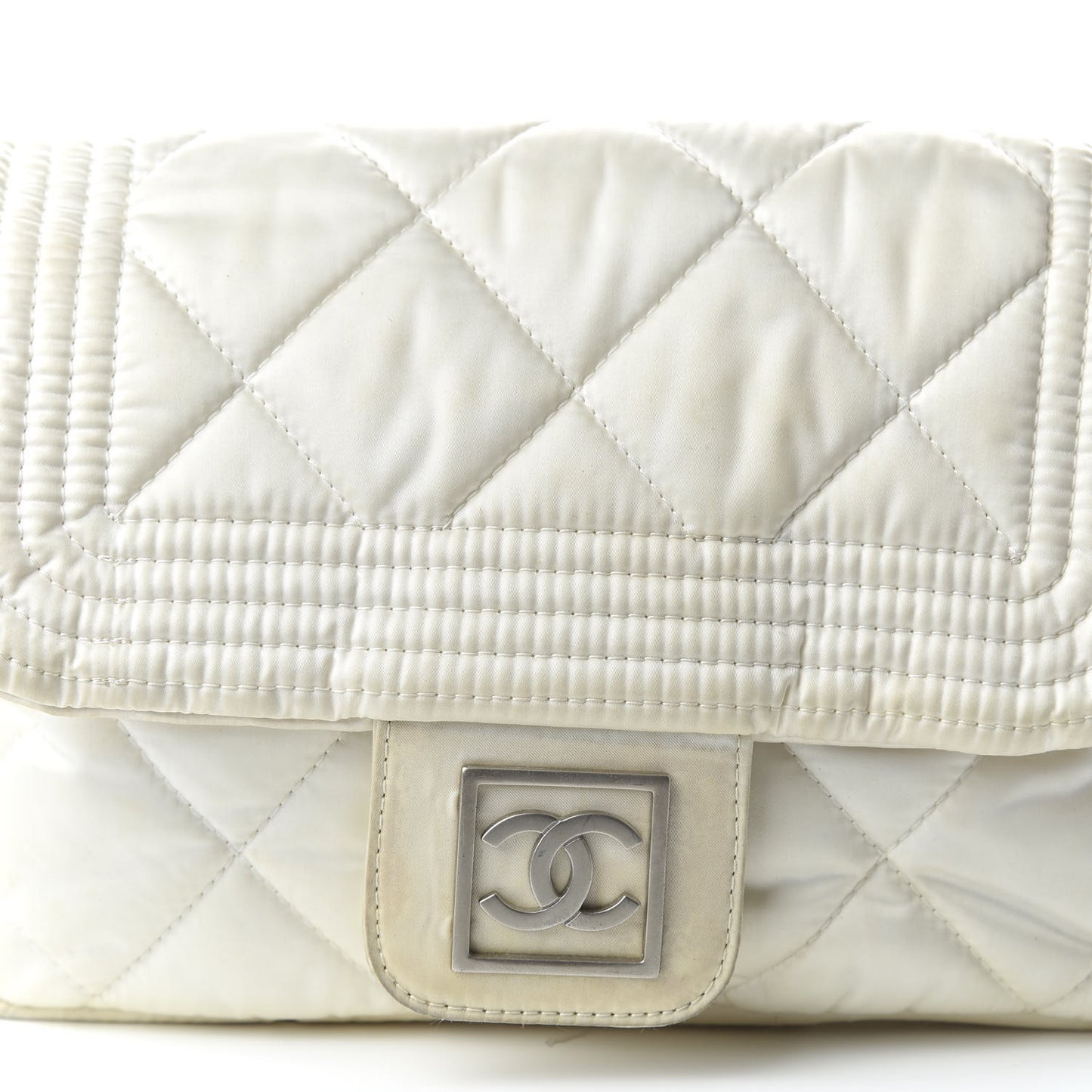 Nylon Ski Sport Belt Bag White