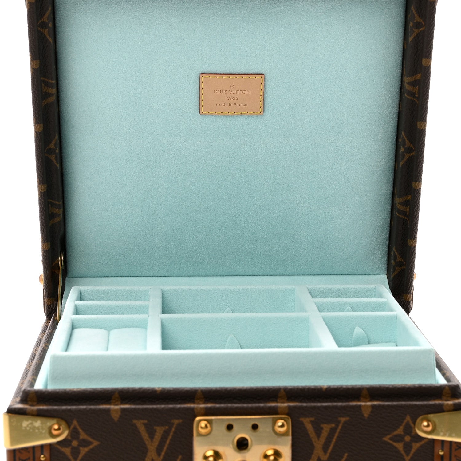 Louis Vuitton Monogram Coffret Joaillerie Bleu Lagon 5 of 12