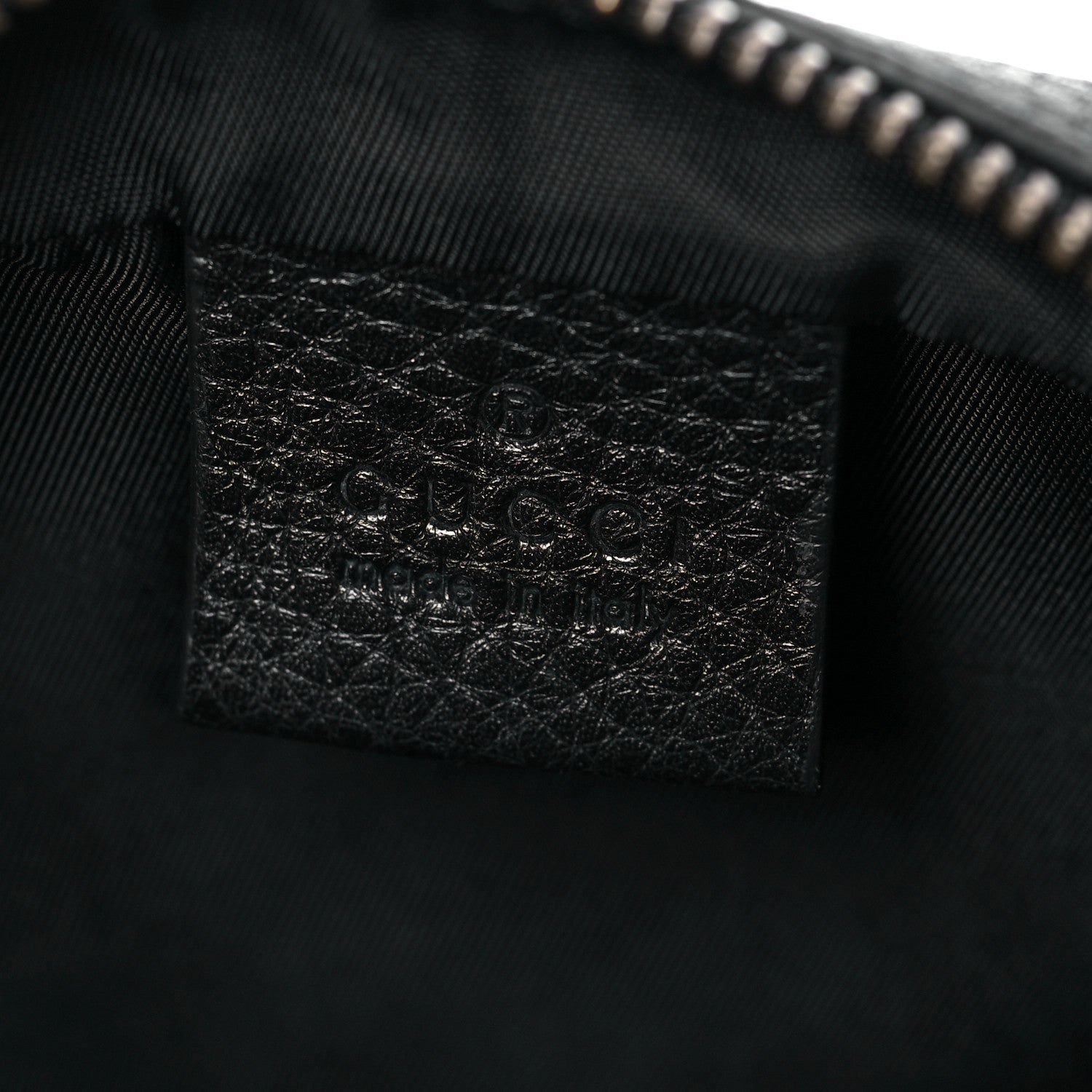 Gucci Pebbled Calfskin Mini Soho Disco Bag Black 6 of 7