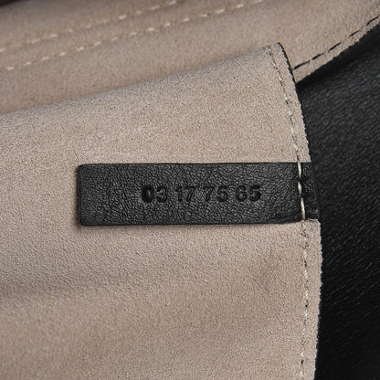 Chloe Suede Calfskin Mini Faye Shoulder Bag Black 7 of 7