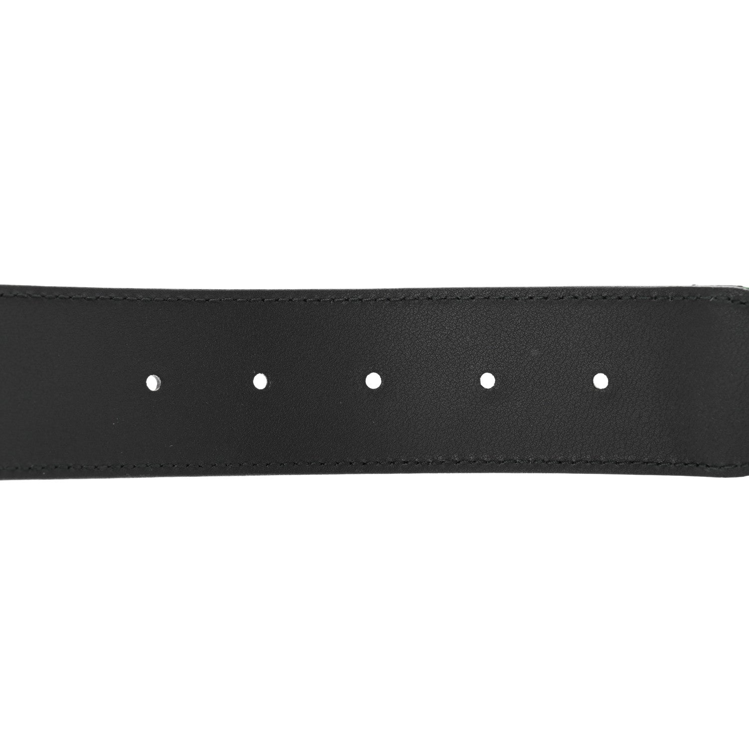 Gucci Nylon Calfskin Double G Web 40mm Belt 80 32 Green Red Black 3 of 5