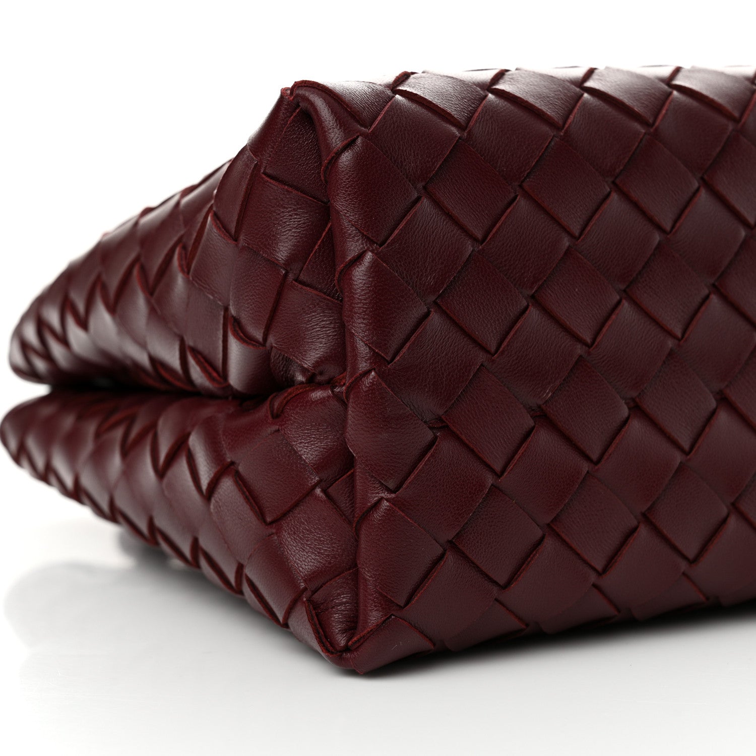 Bottega Veneta Nappa Intrecciato Small Andiamo Shoulder Bag Barolo 9 of 10