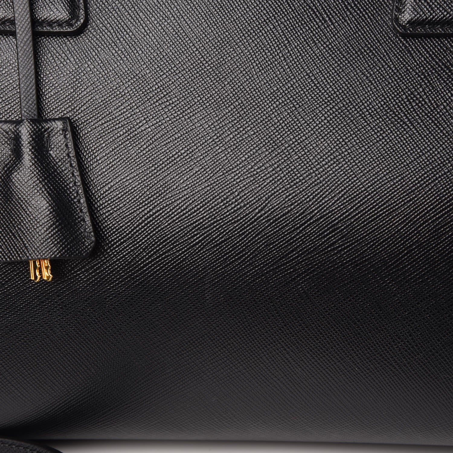 Prada Saffiano Lux Bowler Black 9 of 9