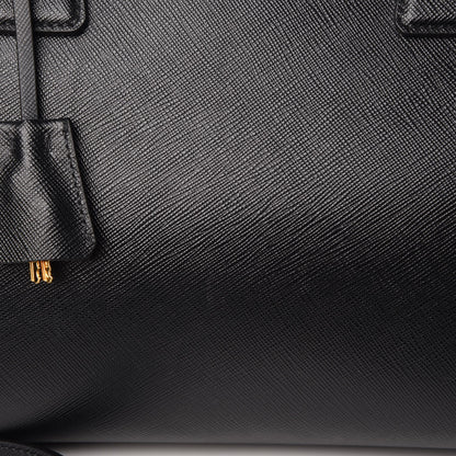 Prada Saffiano Lux Bowler Black 9 of 9