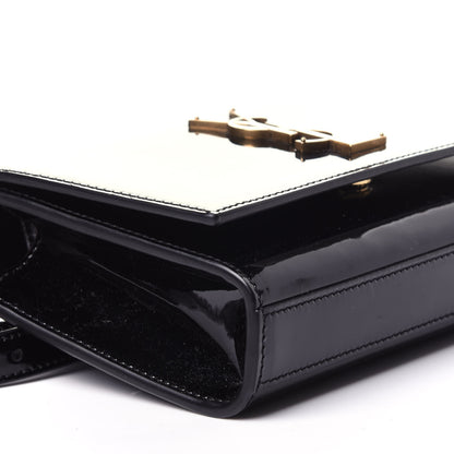 Saint Laurent Patent Monogram Kate Belt Bag Black 7 of 11
