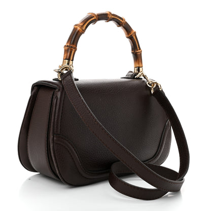 Gucci Calfskin Medium New Bamboo Top Handle Bag Brown 4 of 11