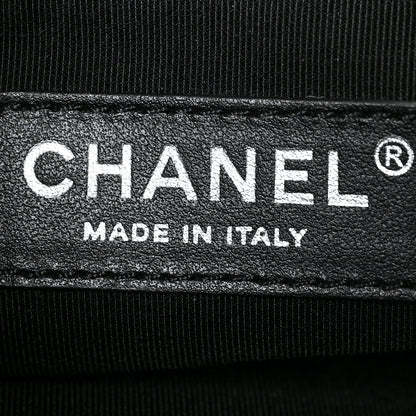 Chanel Denim Drawstring Backpack Blue 6 of 9